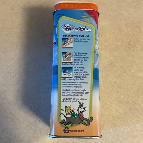 The Jetsons Collector's Rosie Tin Canister Limited Edition Electrasol - Picture 2 of 6
